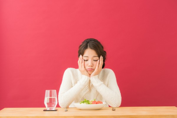 食欲のない更年期の女性